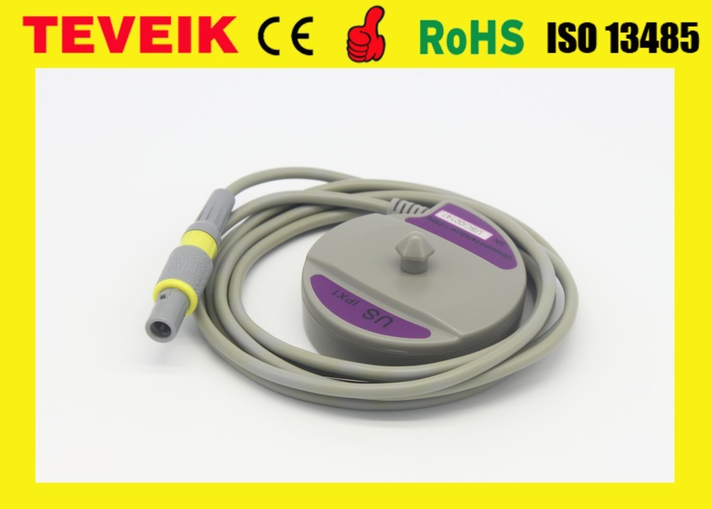 Teveik Factory Price Edan F3 F9 Redel 4pin US Fetal Transducer Compatible For CADENCE II Fetal Monitor