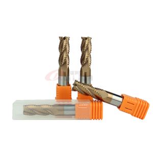 China 10mm 3/8 Roughing End Mill Carbide HRC55 on sale