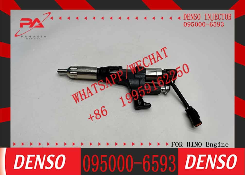 Fuel Injector 095000-6590 095000-6591 095000-6593 for SK300-8 SK330-8 Excavator J08E Engine