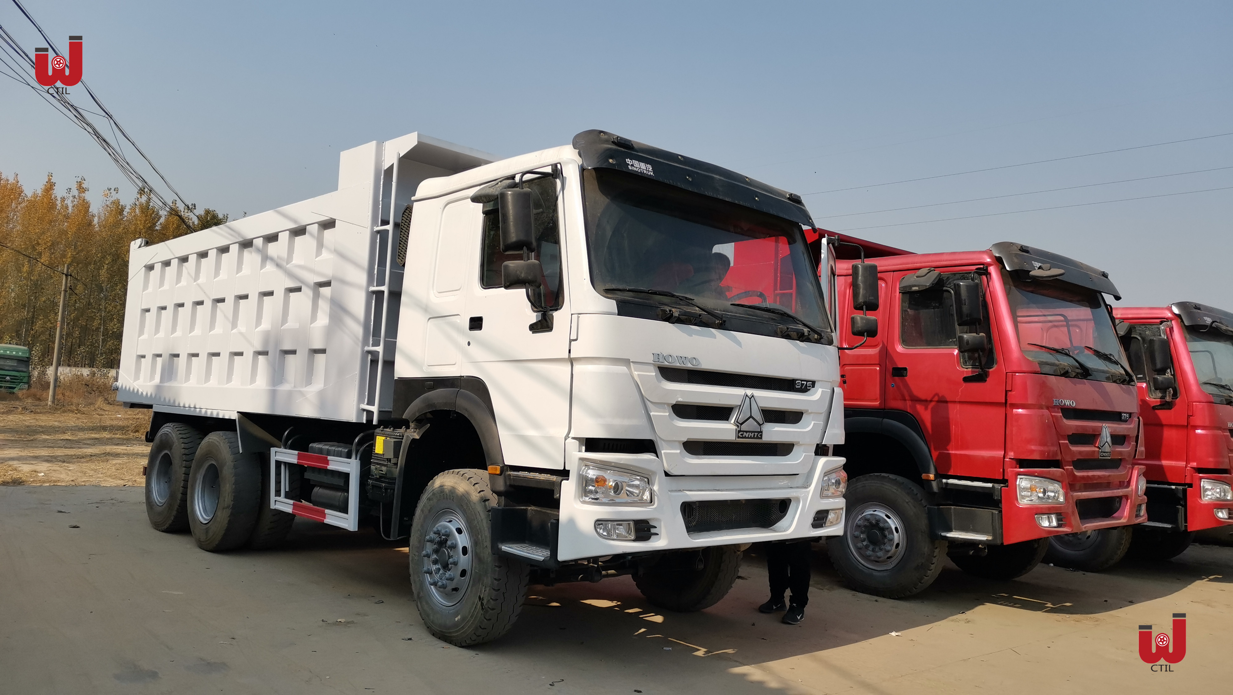 Used dump truck