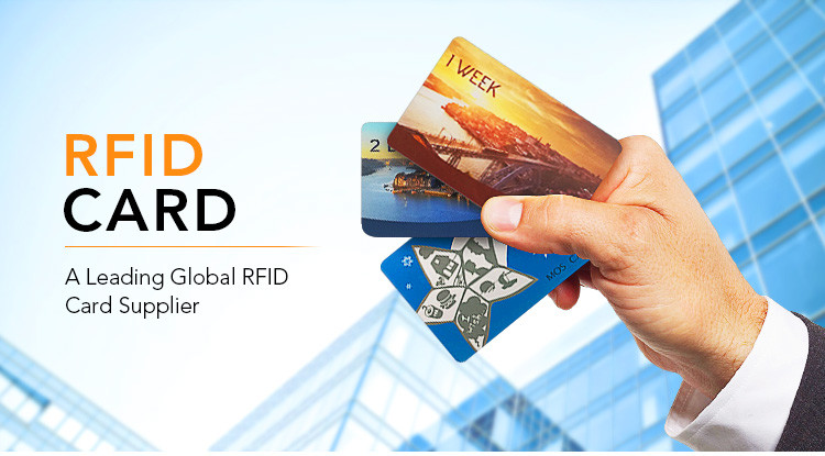 PLA Contactless RFID Smart Card for Access Control Customized Thickness
