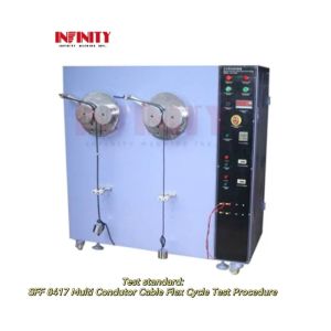 Multi Conductor Cable 90° Bending Testing Cable Flex Cycle Test Machine