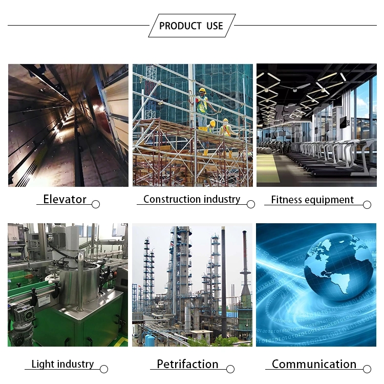 Tolerance ±1% Steel Grade Steel Galvanized Wire Rope for Elevator Equipment in Ports