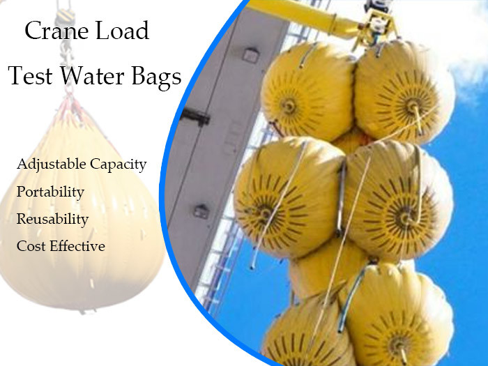 Crane Load Test Water Bags Temperature Pressure Resistant Performs Well In Extreme Conditions