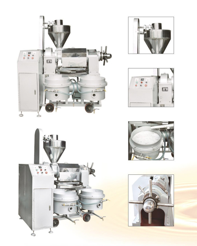 Compact Edible Oil Extraction Machine Space Saving With Protective Cover