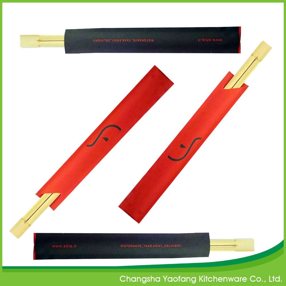 Tableware Dining Natural Disposable Bamboo Chopsticks Eco Friendly Customized