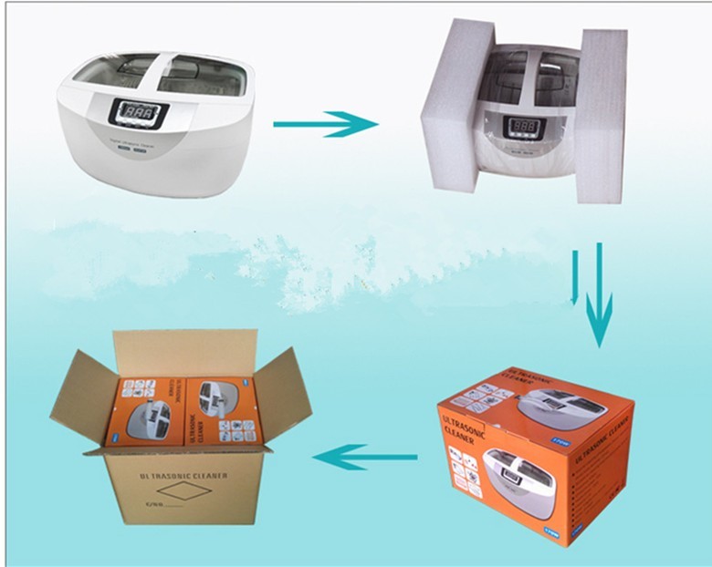 2.5L Digital Control Ultrasonic Cleaner for Dental Medical Cleaning