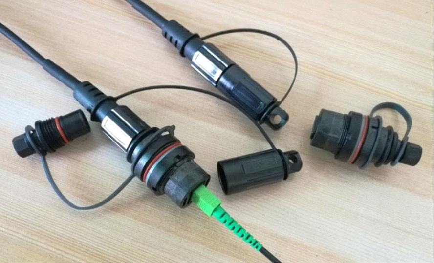 Fiber Optic Cable Connector OptiTap-SC Waterproof Connector