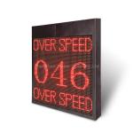 OEM Solar LED Speed Limited Sign With Traffic Sign Costs