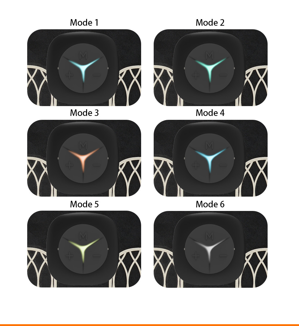 Muscle Toning Pad Electric EMS Foot Massager Customizable TENS Pulse OEM
