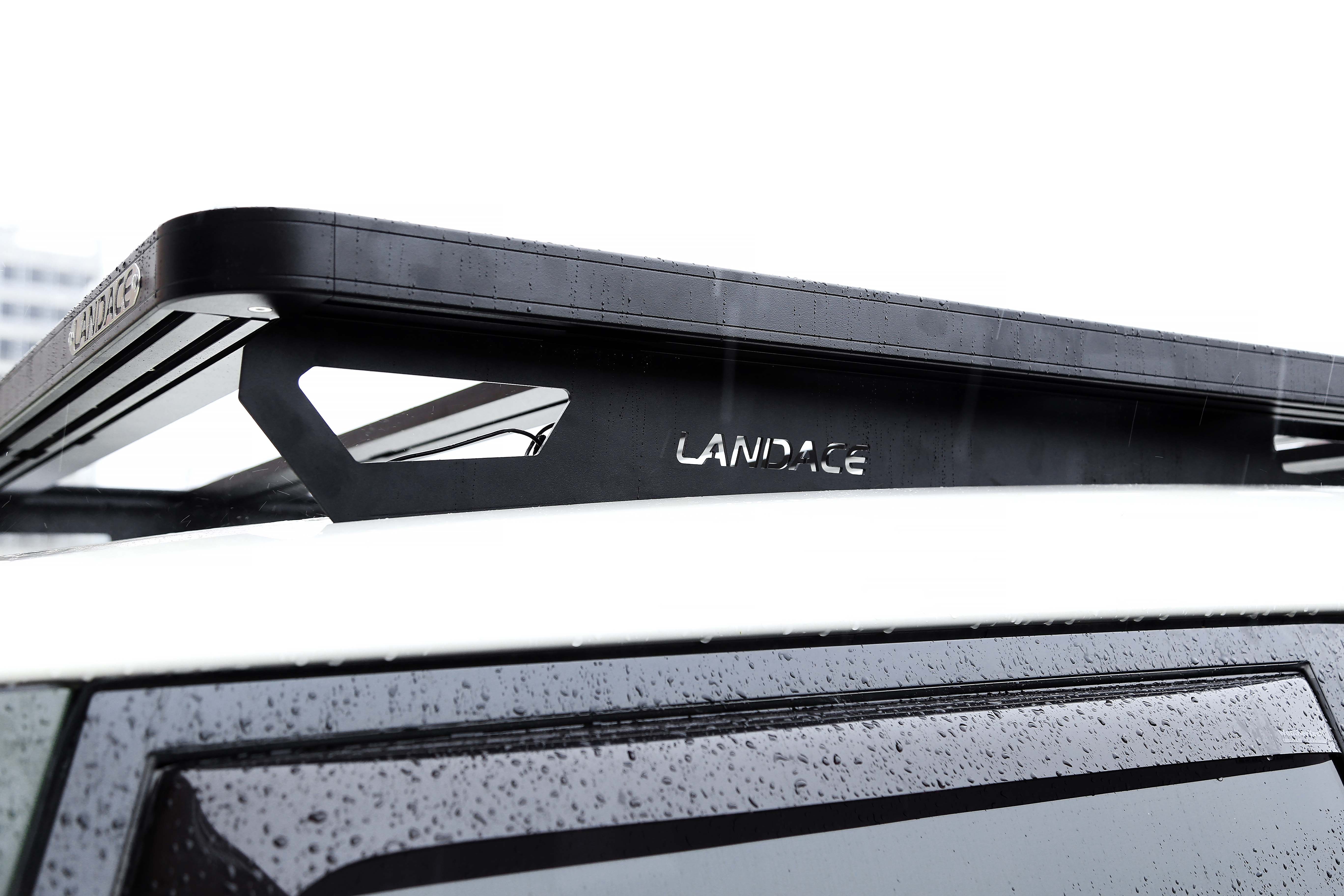 Black 28KG Aluminum Alloy Luggage SUV Roof Rail for Toyota FJ Cruiser Car Roof Rack