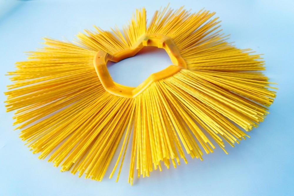 1kg Road Sweeping Plastic Ring Wafer Bobcat Wide Snow Sweeper Brush