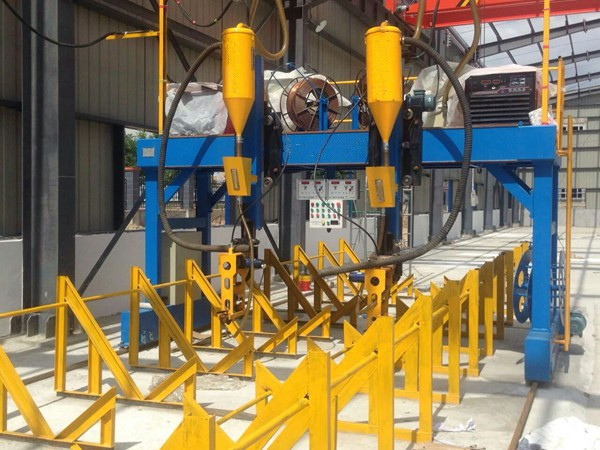 Gantry Type H Beam Steel Structure Welding Machine Submerged Arc Automatic