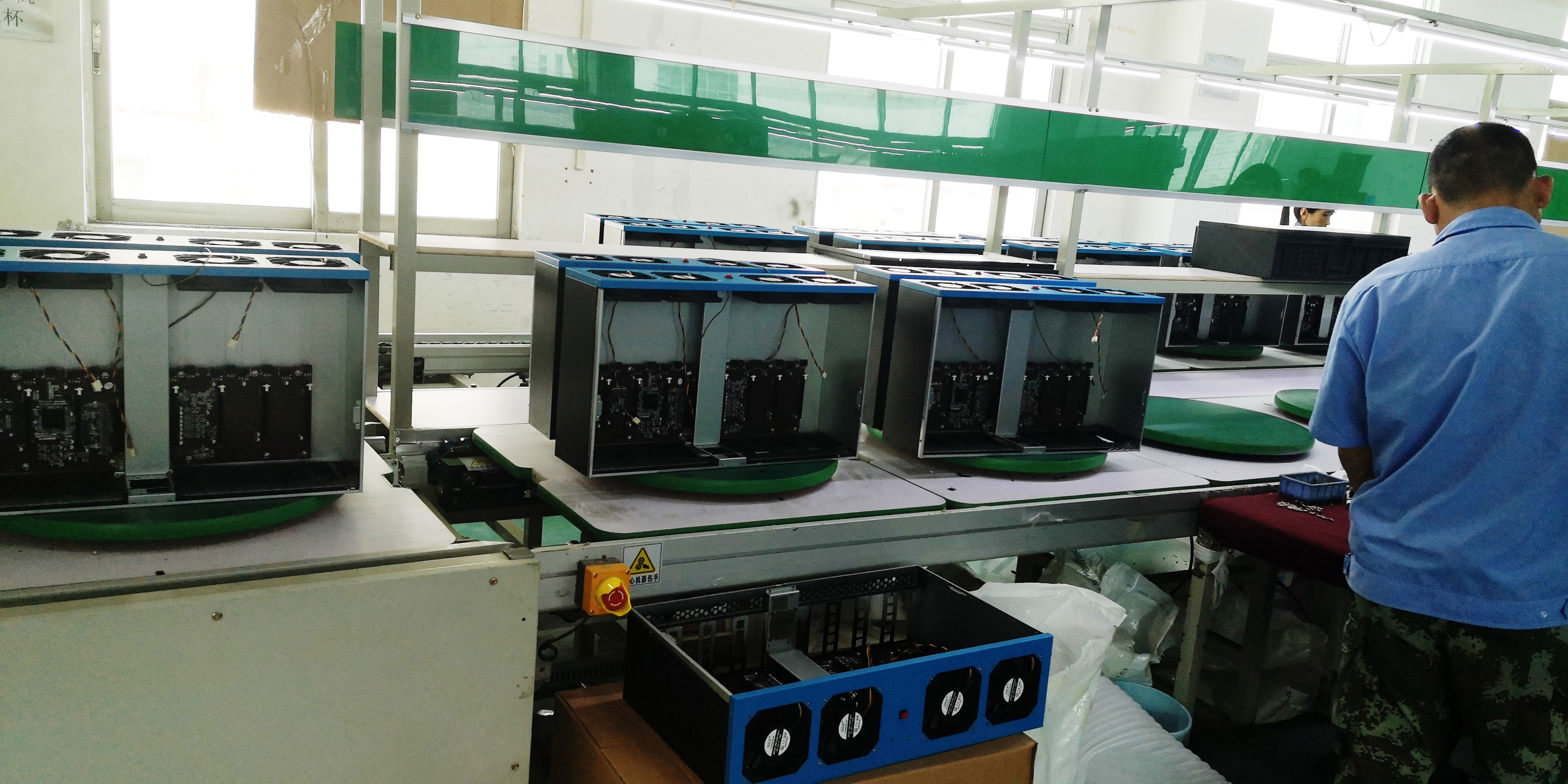 Plug In System Eight Cards GPU Mining Rig 588/3070/3060/2060 Chassis