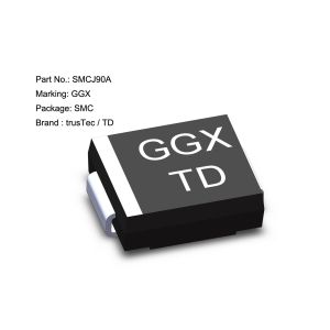 1500W Unidirectional Tvs Diode SMD 48V Esd Suppressor Diode SMCJ48A