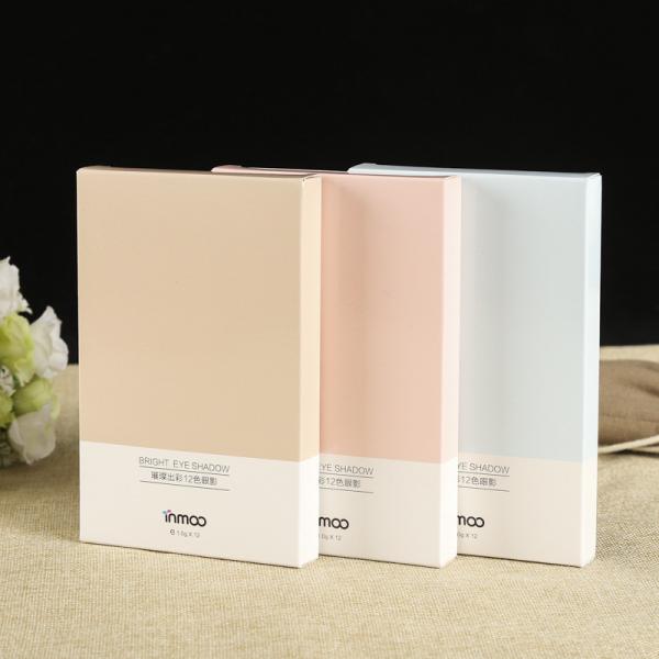 Coated paper craft paper UV SILK print Mask Eye shadow cosmetics Colorful box