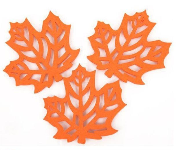 high quality various color factory price round felt coaster