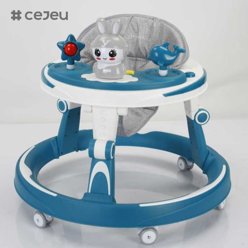 CJ-YSP-619 2024 Most Popular Silent Multifunctional Baby Walker Baby Stroller with Premium Features
