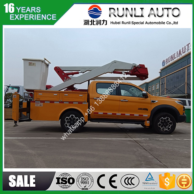 Factory Price New Diesel Solar Farm Maintenance Lift Non-Conductive Design for PV Array Repairs