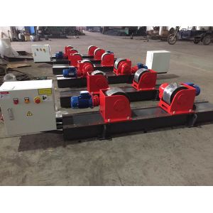 Bolt Adjustment Conventional Pipe Welding Rollers 40 Ton Load Capacity