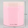 Buy cheap Pink Cylinder 98mm 16.91oz Plastic Cosmetic Jars from wholesalers