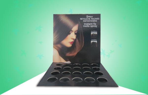 Glossy CMKY Printing Cardboard Countertop Displays For Displaying Haircare