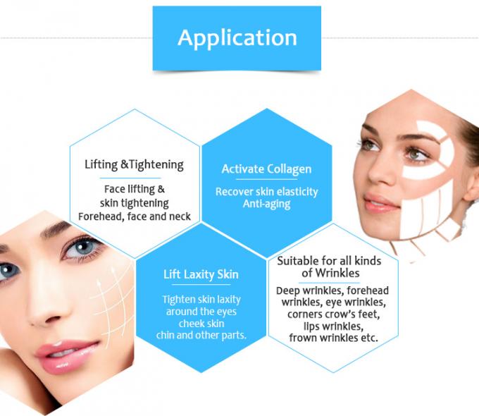 HIFU Machine Skin Rejuvenation Face Slimming Luxury Beauty Center Machine With 9 Heads 0