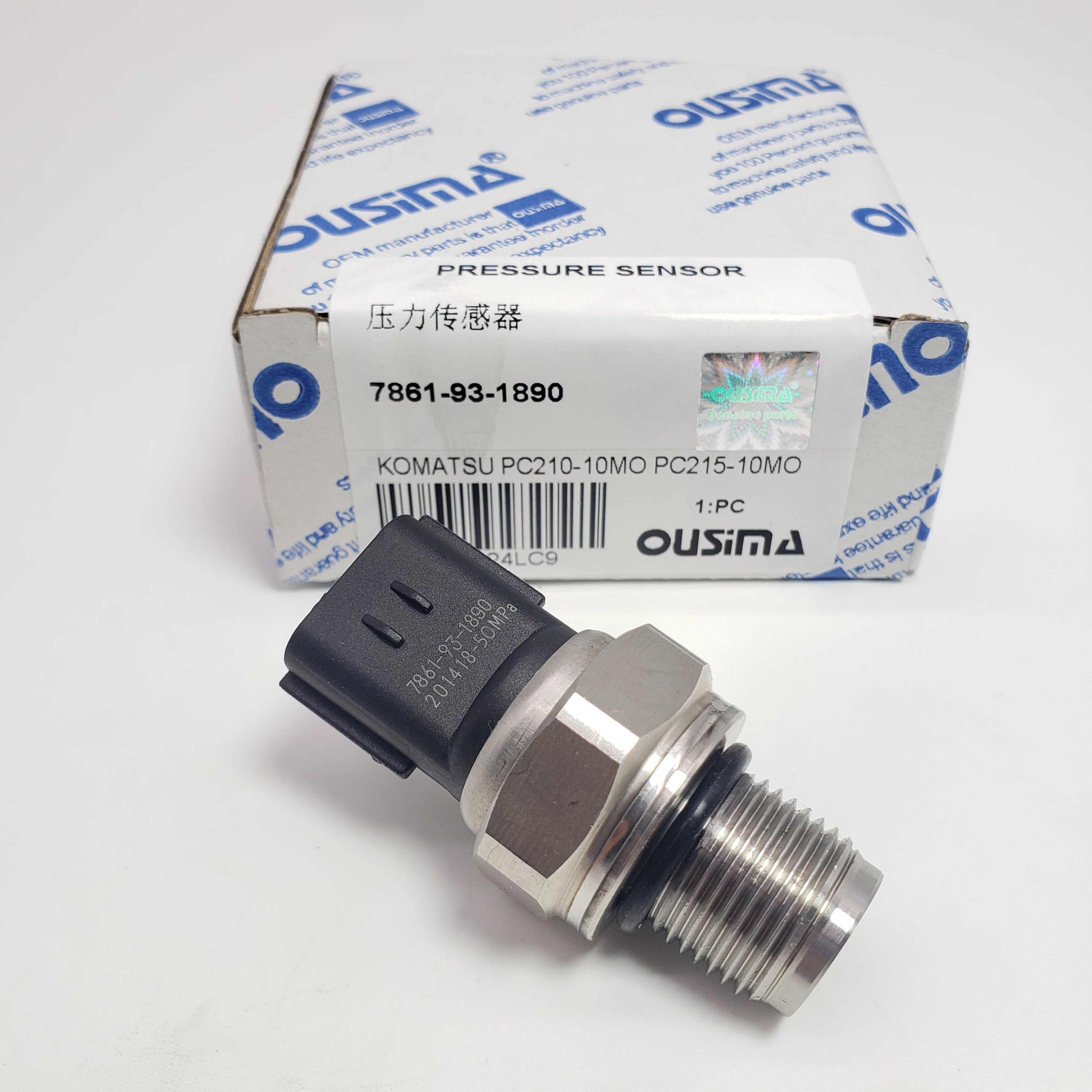 Pressure Sensor7861-93-1890 For KOMATSU PC210-10MO PC215-10MO