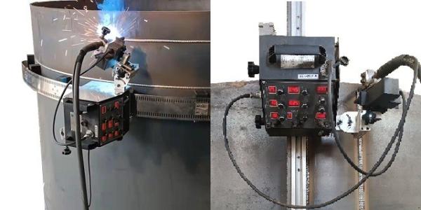 Whl-III Steel Barrel Tank Welding Machine with External Power Source AC 220V 50