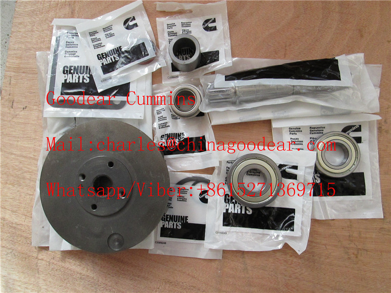 Chongqing k38/k50 diesel engine water pump repair kit 3803285