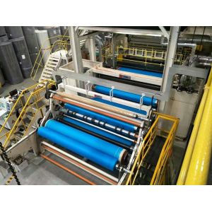 2.4m SS PP Spun Bonded Non Woven Fabric Making Machine With High Output