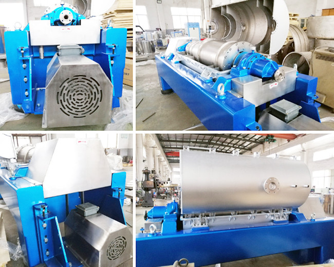 Horizontal Sludge Wastewater Treatment Plant Equipment Continuous Decanter Centrifuge