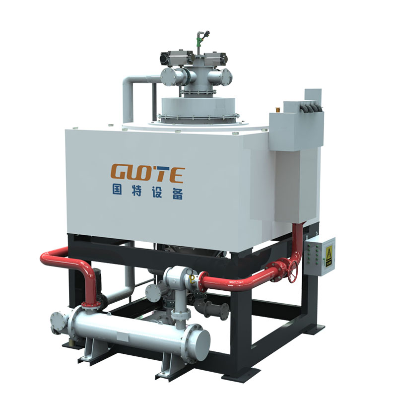 High Field Intensity and High Gradient Sizing Agent Magnetic Separator for Ore Slurry