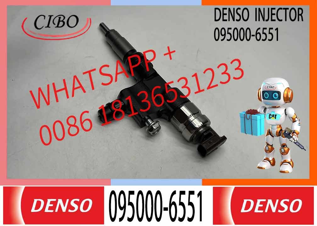 Genuine Brand New 095000-6550 095000-6551 23670-78140 23670-E0190 Common Rail Fuel Injector For Hino / Toyota