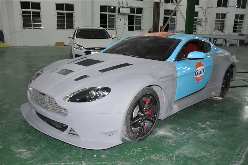 For Aston Martin Vantage Carbon Fiber Body Kit Vantage Front and Rear Bumper Spoiler Hood Widebody Kit