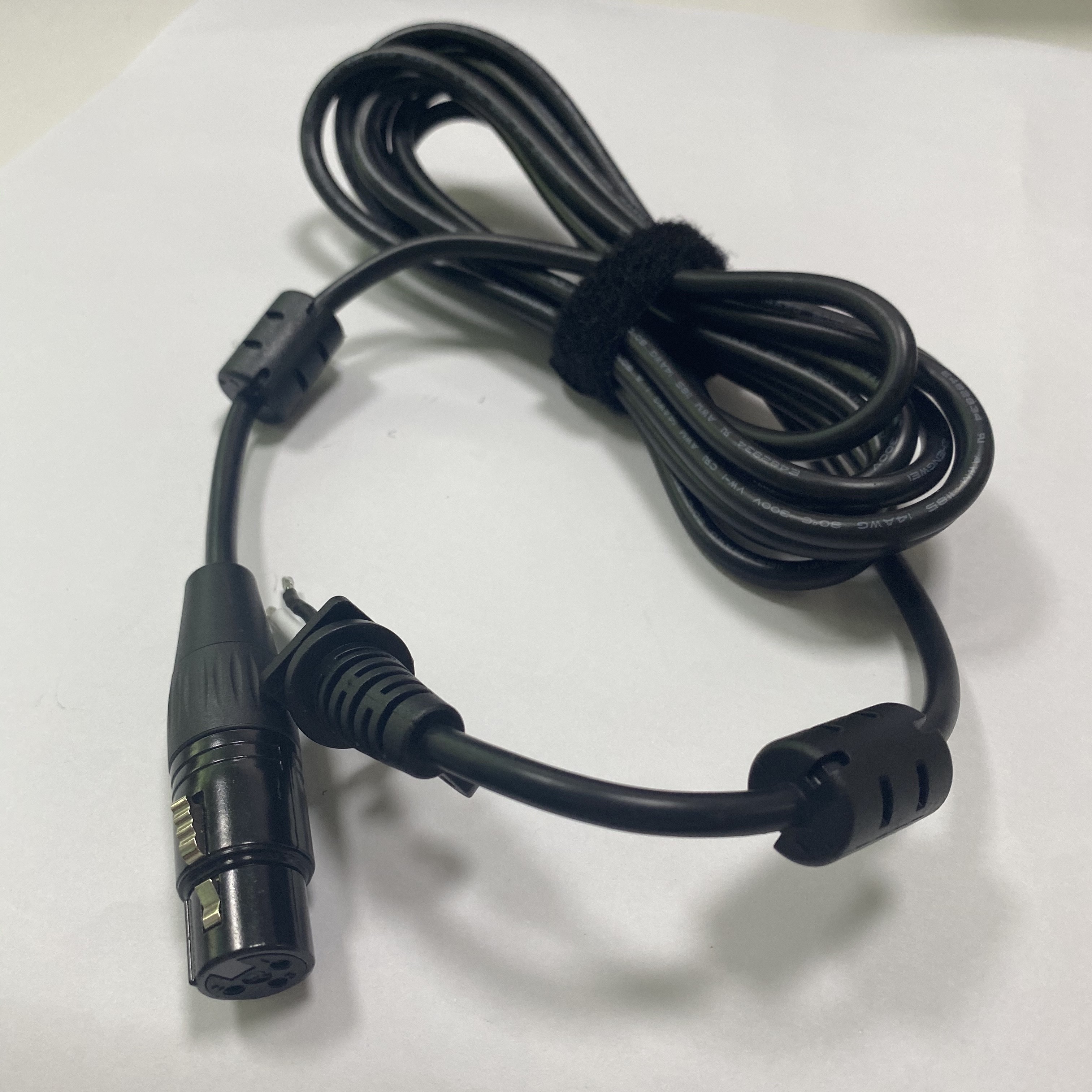 XLR 3P Connector to SR injection Connect cable with 1185 two core cable