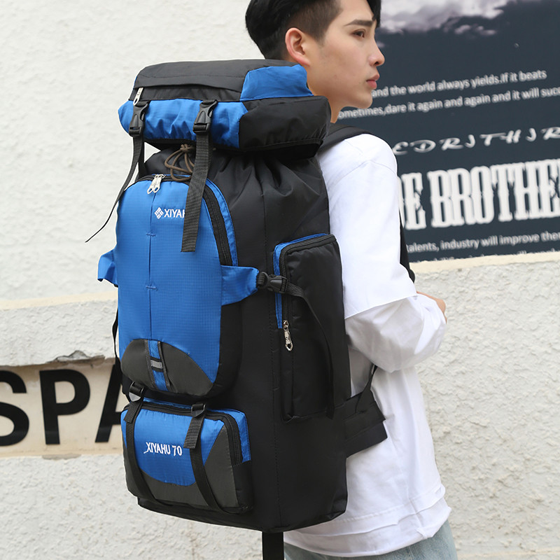 BSCI Waterproof Hiking Backpack 70L Camping Hiking Backpack For Men Women