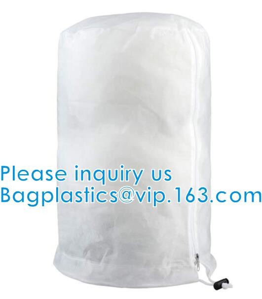 Heavy Winter Protection Plant Cover Winter Cover Anti-frost Zipper And Drawstring Cold Protection Non-woven Plant Antifr