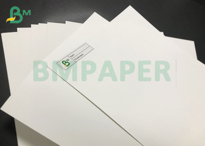 95um 130um Waterproof Coated Polypropylene Synthetic Paper Sheet 79 * 109cm 