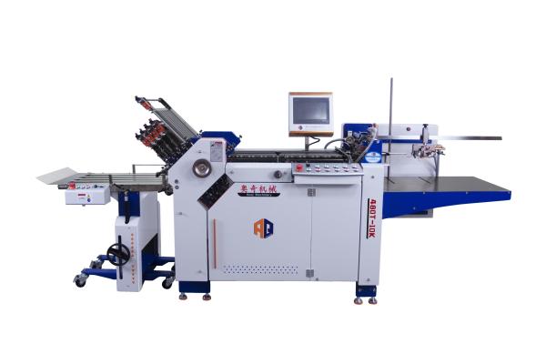 10 Buckle Plate Automatic Paper Folding Machine For Pharmaceutical Leaflets