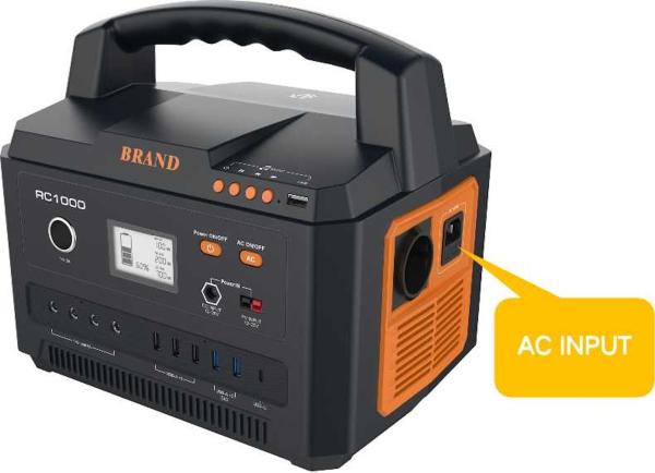 AC Portable Power Supply For Camping 699Wh Portable Power Station For Outdoor