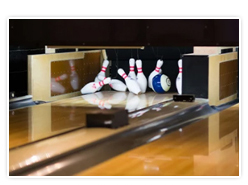 24m Metal Commercial Arcade Mini Bowling Machine Game Center with Laminate Bowling Alley