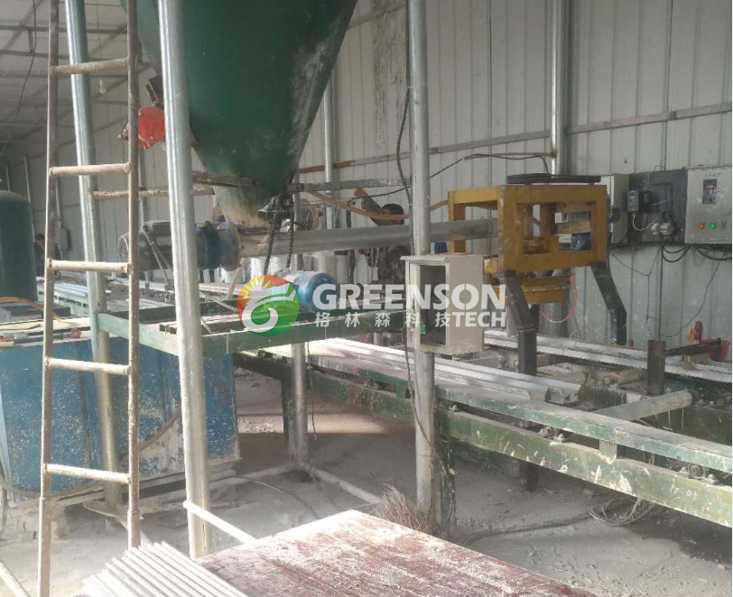 4000pcs Product Capacity Gypsum Cornice Making Machine For Production