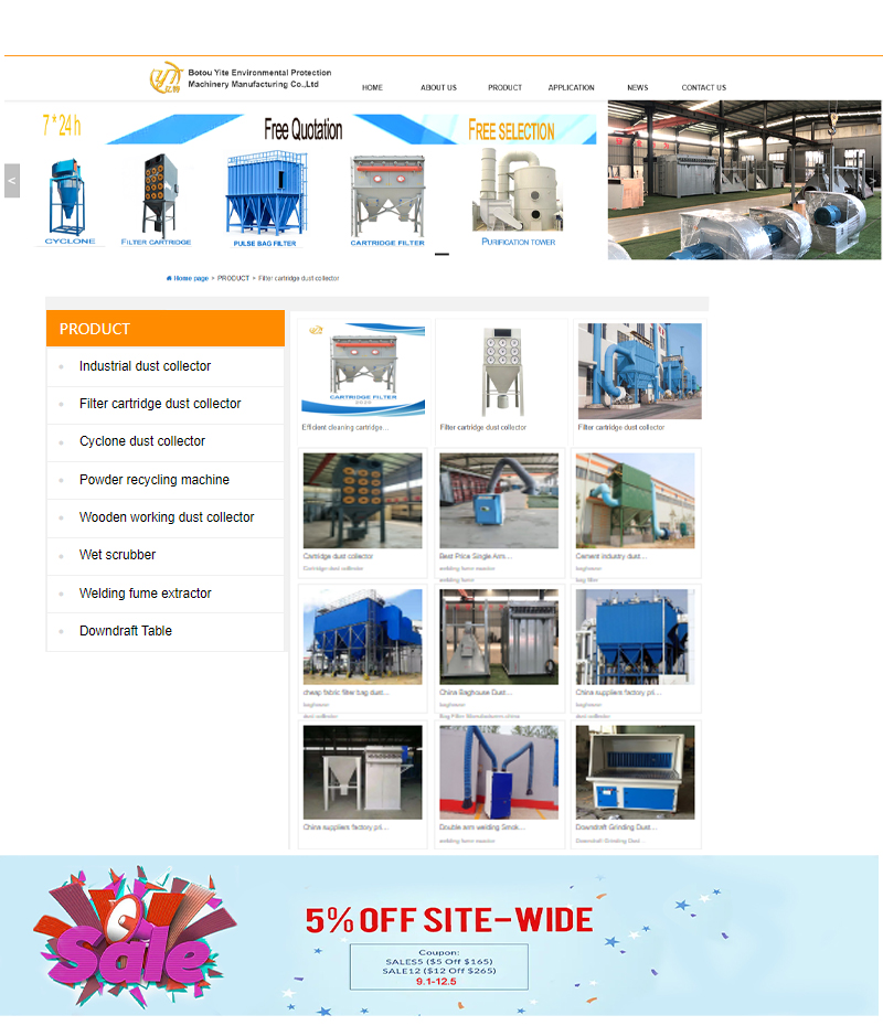 Video Technical Support Cyclone Powder Dust Collector for Customized Dust Elimination