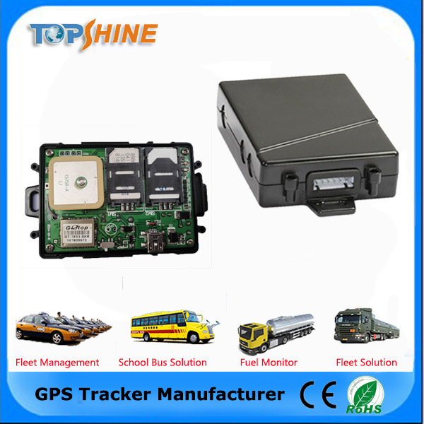1900Mhz GSM Motorcycle GPS Tracker Car Alarm System With Double SIM Card