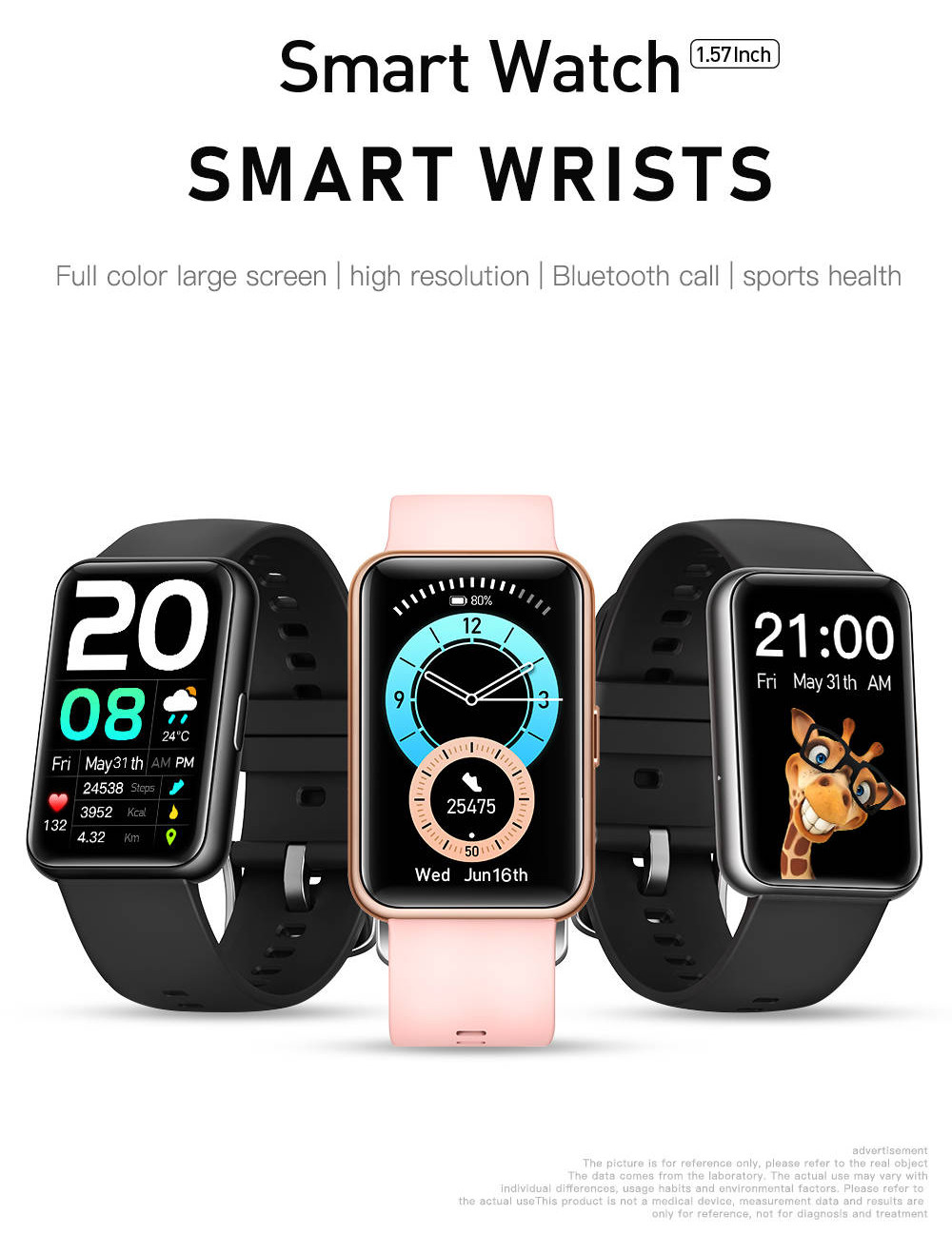 10 Sport Model Fitness Smartwatch Heart Rate Blood Oxygen Tracker