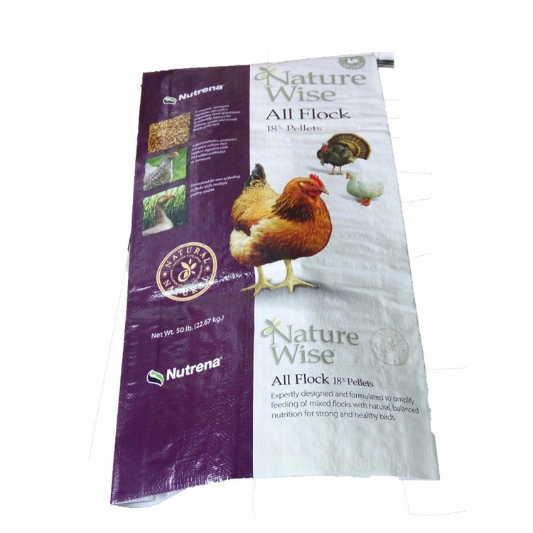 Agriculture Packing BOPP Woven Bags / PP Woven Laminated Bag Customized Color