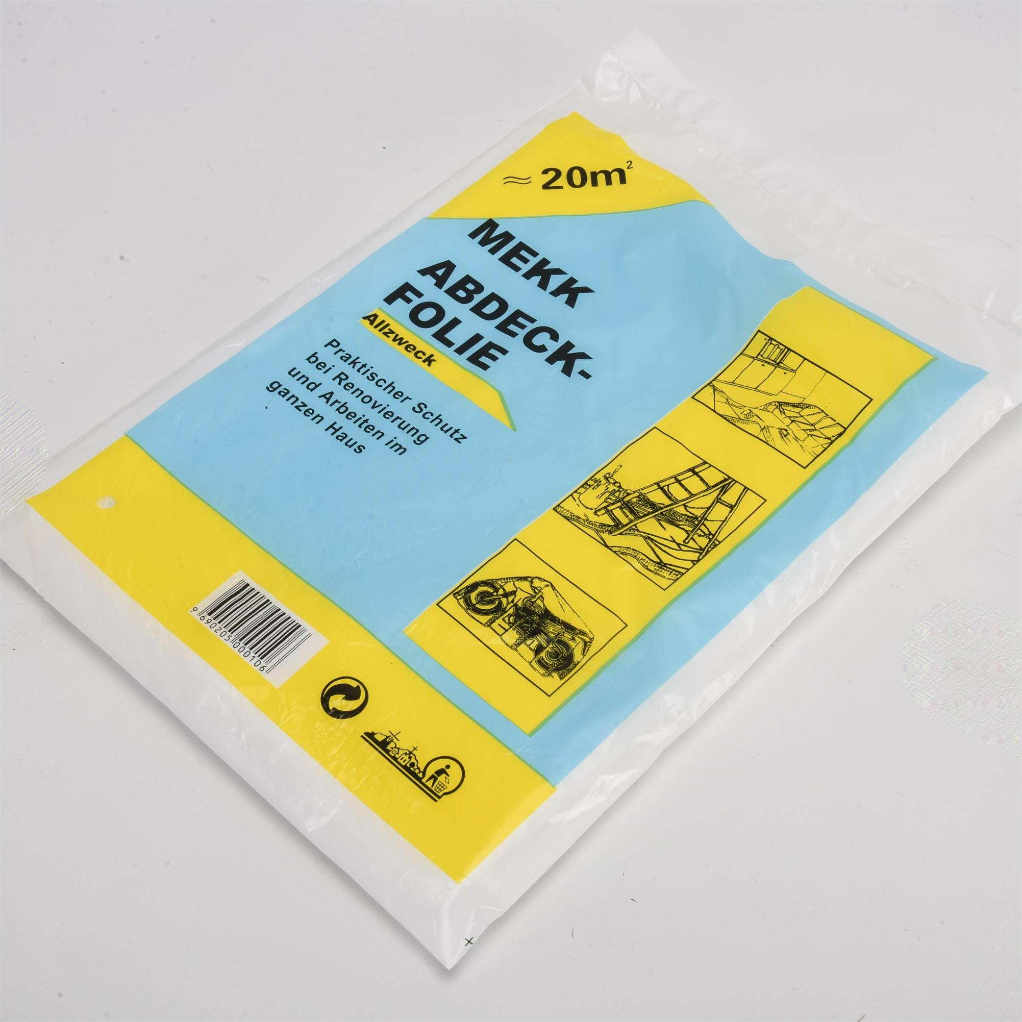 Clear Plastic Drop Cloth Dust Sheet for Painting Other Household Products Manufactured