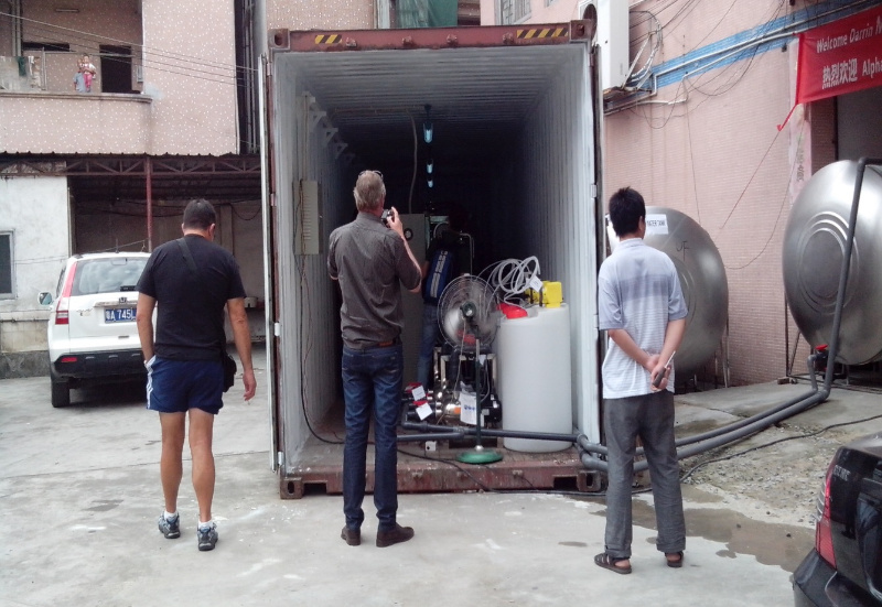 Solar Powered Containerized Sea Water Desalination Salt Water Desalination Machine Seawater Desalination Machine