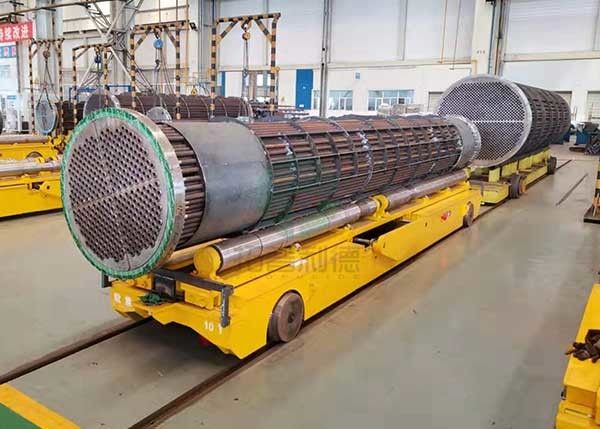 Steel Beam Transport Railway Transfer Carts Industrial Electric Platform